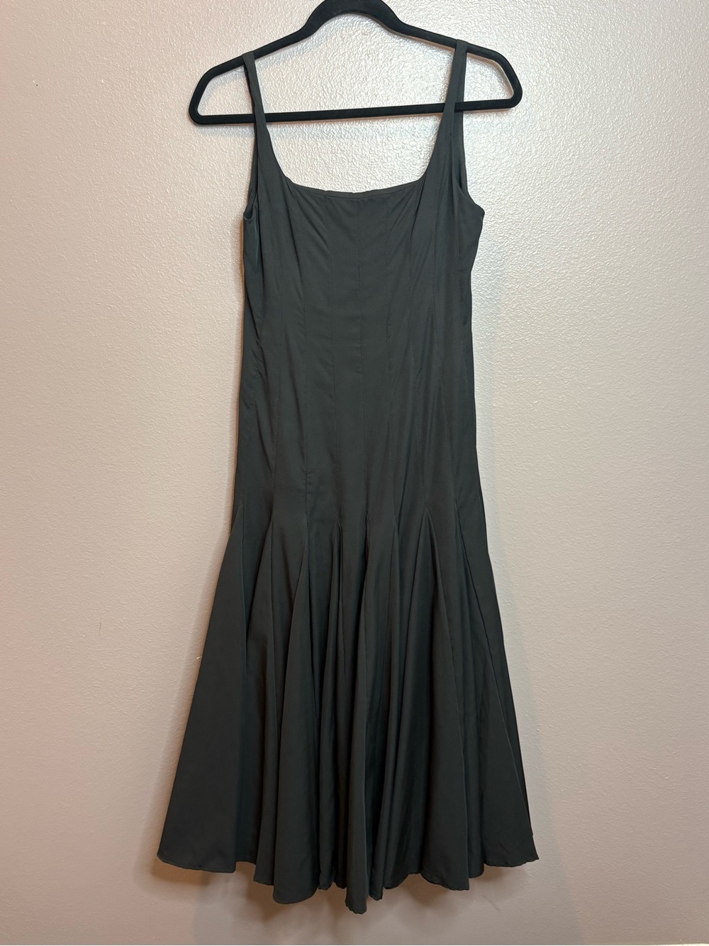 Women's Black Sleeveless A-Line Dress